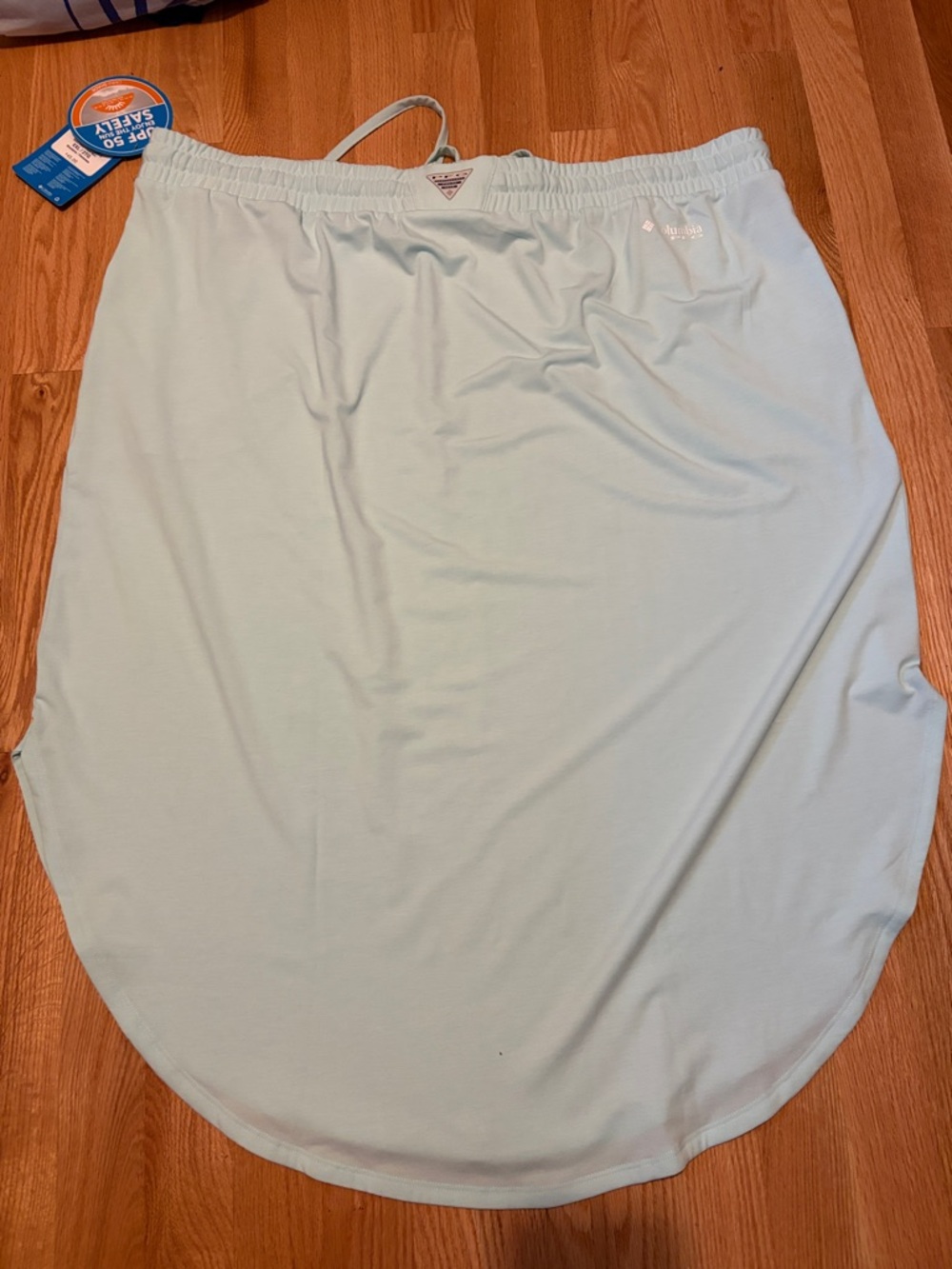 Columbia PFG UPF 50 Light Blue Skirt Omni-Wick - Picture 4 of 6